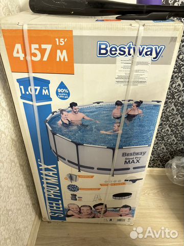 Каркасный бассейн bestway купить в Казани | Личные вещи | Авито