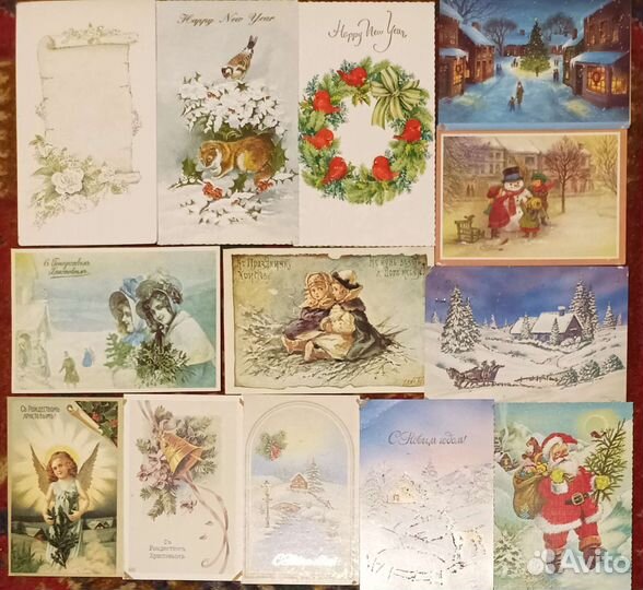 Открытки подписанные новогодние