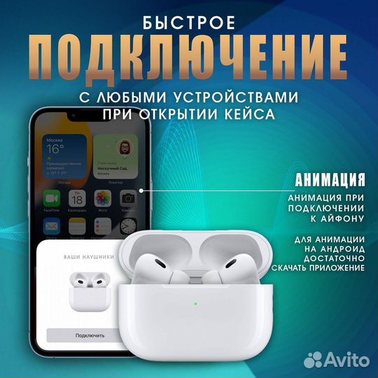 Беспроводные наушники Airpods Pro 2