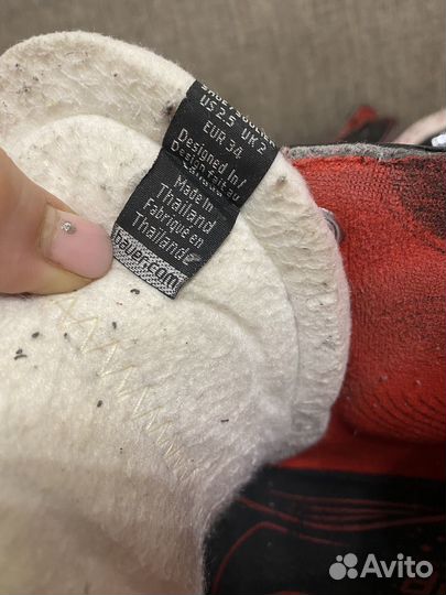 Коньки хоккейные детские bauer vapor 34 размер