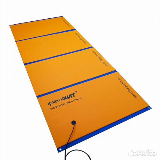 Термомат. Прогрев бетона термоэлектроматами