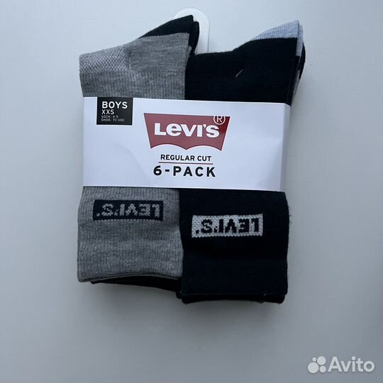 Носки levis.6 пар