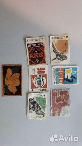 Этикетки от спичек