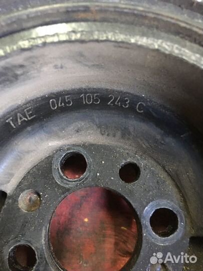 Шкив Коленвала 045105243C 1.4tdi Skoda Roomster