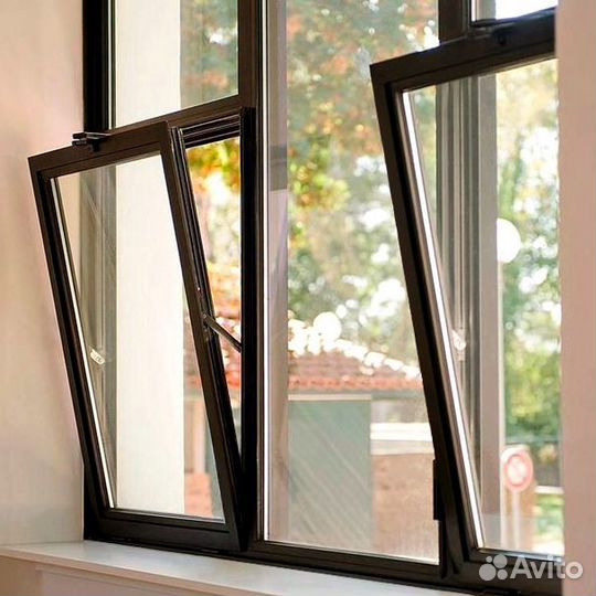 Алюминиевые окна под ключ