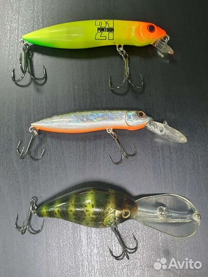 Японские воблеры Megabass, Jakall, Ima