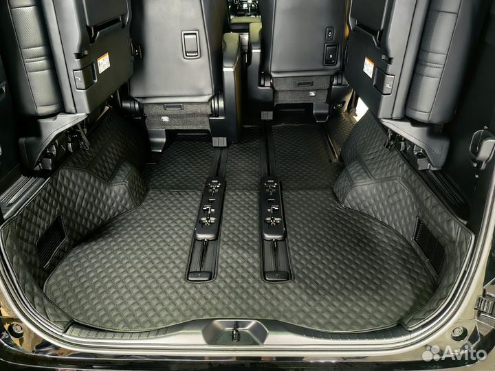 3d ковры из экокожи Alphard 30