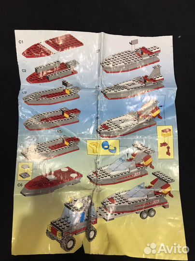 Конструктор. 7 наборов с инструкциями