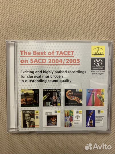 Продаются аудио компакт диски (cd, sacd)