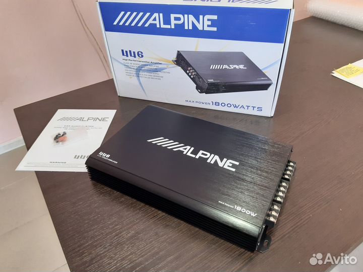 Усилитель Alpine 4х канальный