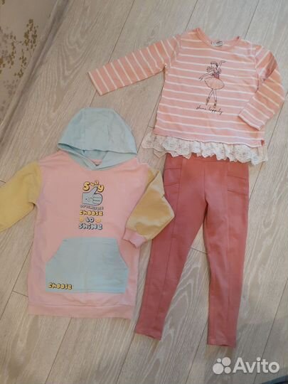 Вещи пакетом на девочку 98-104-110