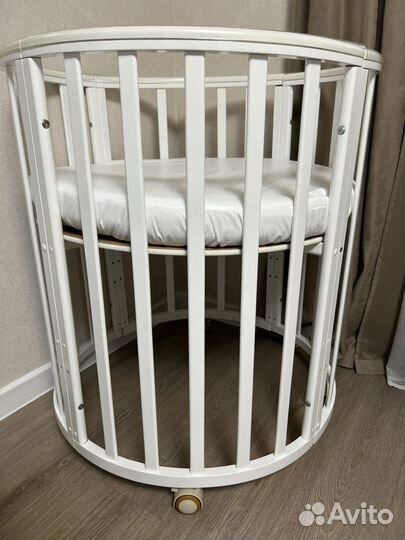 Детская кроватка круглая