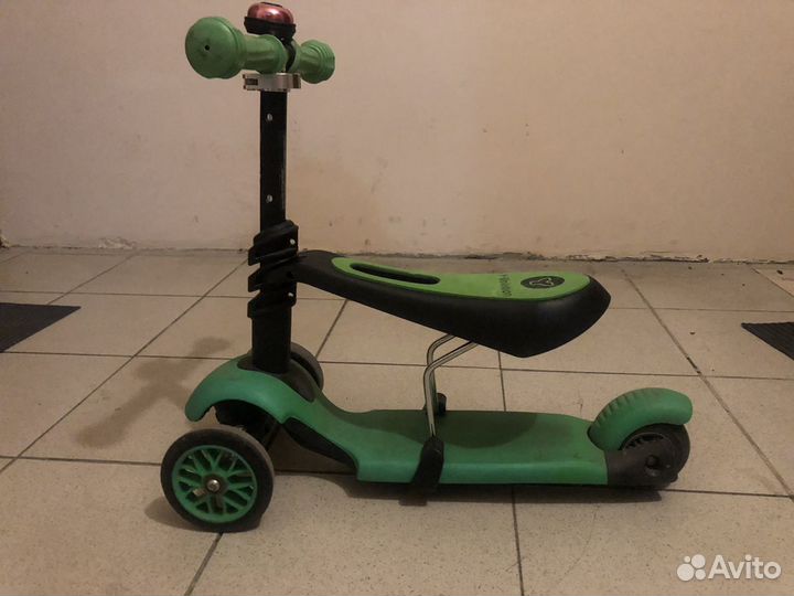 Самокат детский Yvolution Glider 3 в 1