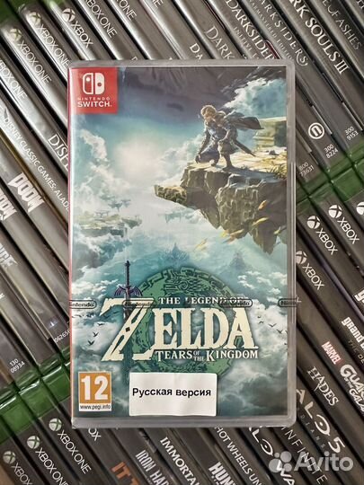 Zelda: TotK - новый (Nintendo Switch)