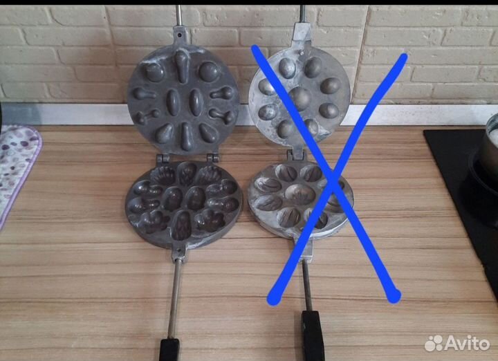 Формы для выпечки орешков СССР орешница