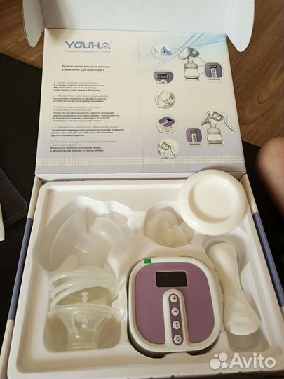 Молокоотсос электрический youha
