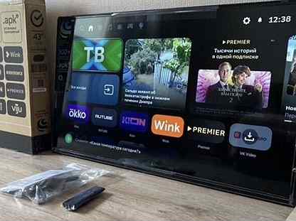 Телевизор SMART tv sber 32 дюйма новый