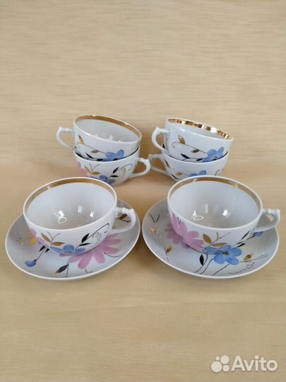 Чайные пары Дулёво СССР