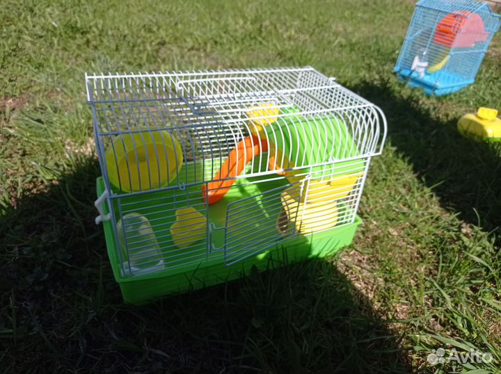 Клетка для грызунов и попугая б/у