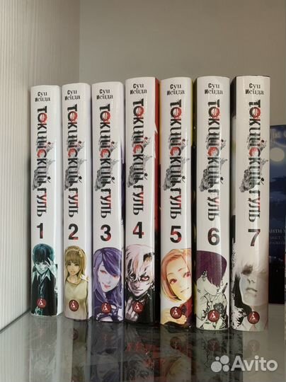 Манга токийский гуль 7 томов