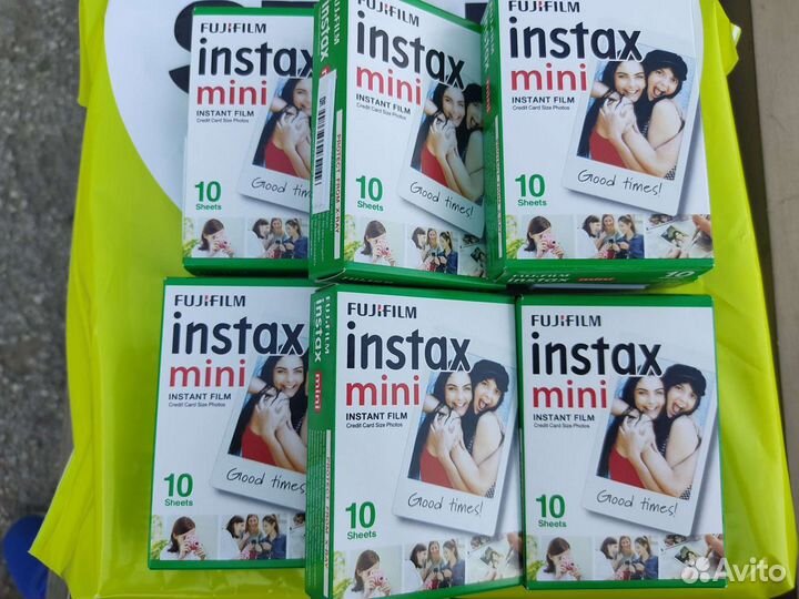 Картриджи для Instax Mini (10/20 снимков, новые)
