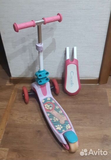 Самокат-беговел Capella Puppy со съёмным сиденьем