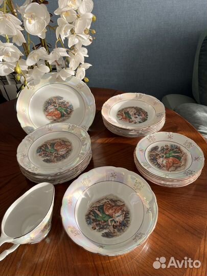 Сервиз столовый,Мадонна, ГДР