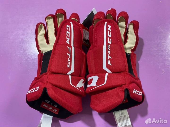 Краги хокк. CCM jetspeed FT 475 SR15 (взрослые)