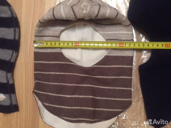 Шапка шлем разный размер