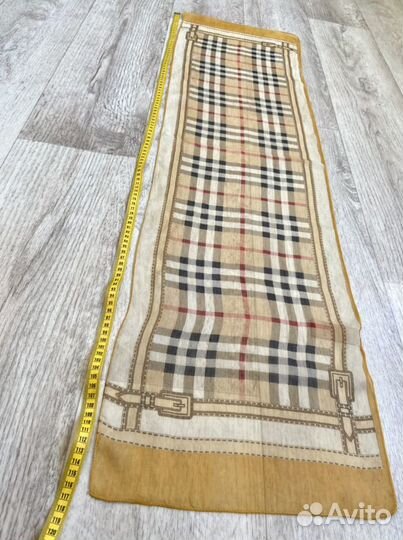 Burberry шелковый шарф Nova Check