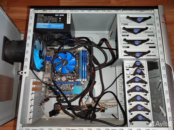 Системный блок B75M-plus, xeon e3 1270, 8 гб, 600w