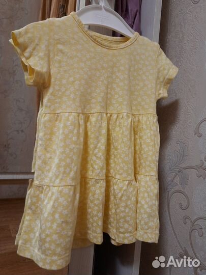 Летнее платье для девочки 74-80 р