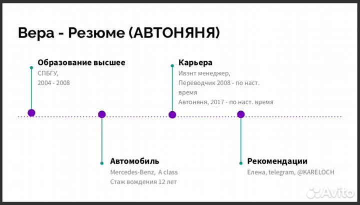 Сопровождение детей на автомобиле автоняня