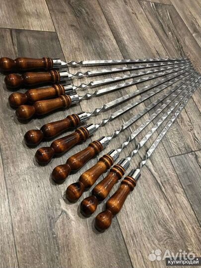 Шампура для шашлыка из нержавеющей стали