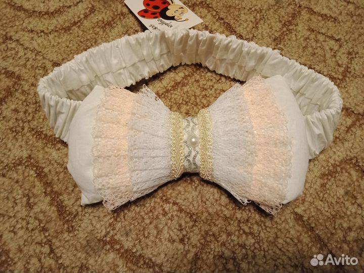 Бант для конверта на выписку