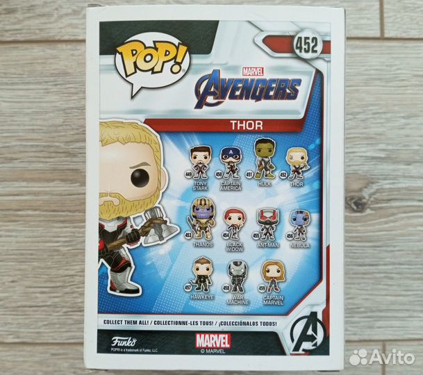Фигурка Фанко Поп Тор, Funko Pop Marvel Thor