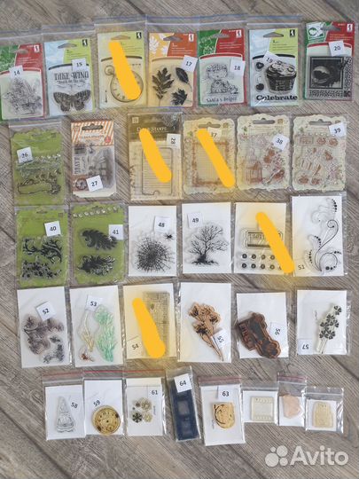 Силиконовые штампы