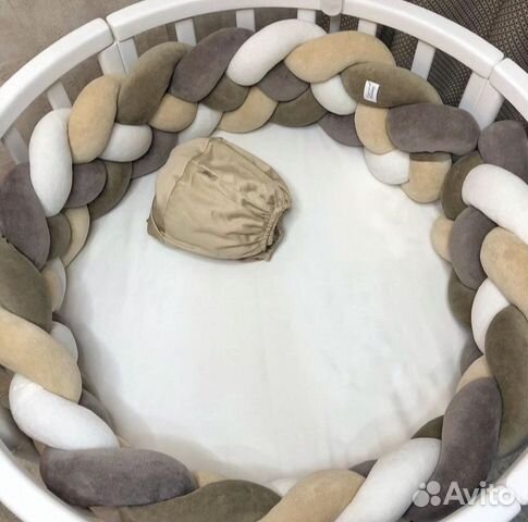 Бортик косичка