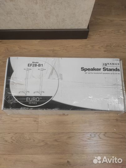 Подставки для полочной акустики Sanus ef28-b1