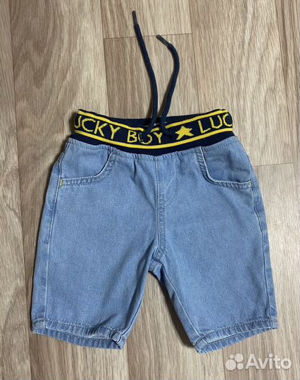 Джинсовые шорты 86