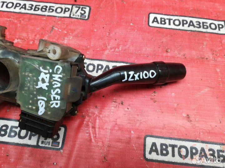 Блок подрулевых переключателей левый Toyota Chaser