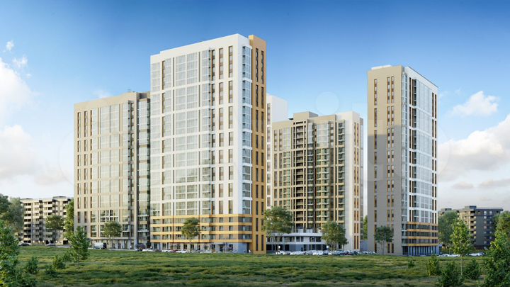 3-к. квартира, 69,4 м², 3/24 эт.