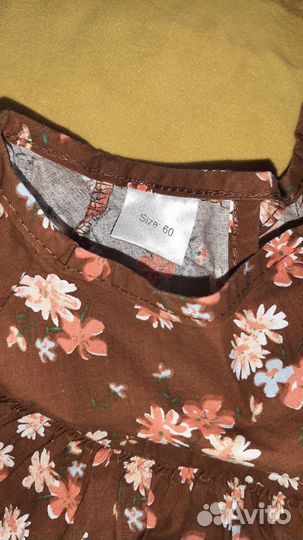 Платье для девочки 62