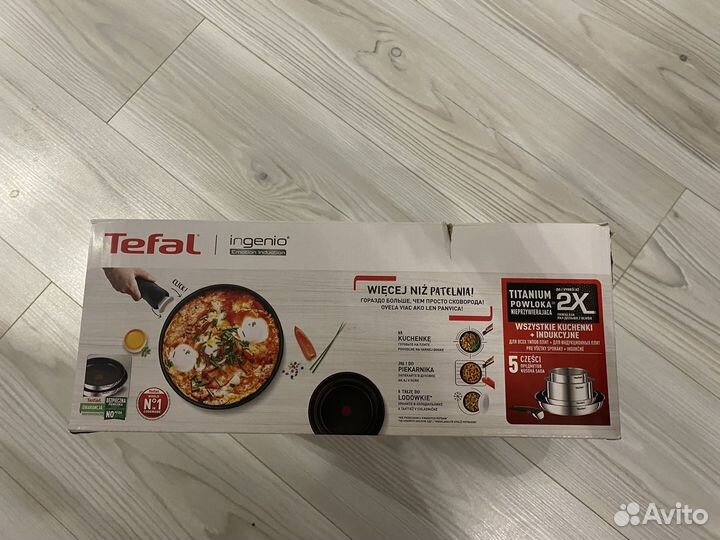 Новый набор сковородок Tefal ingenio