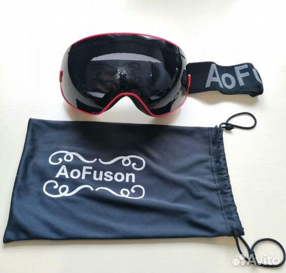 Горнолыжная маска AO Fusion wolf