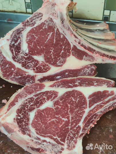 Стейки без маринада рибай Халяль