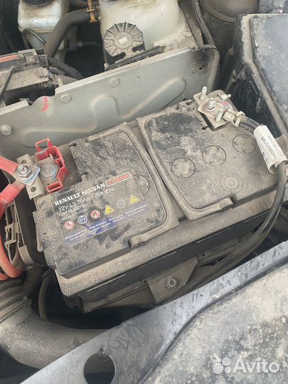 Аккумулятор renault 70ah 720 а