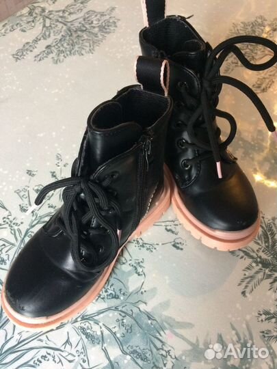 Ботинки демисезонные для девочки 27 размер