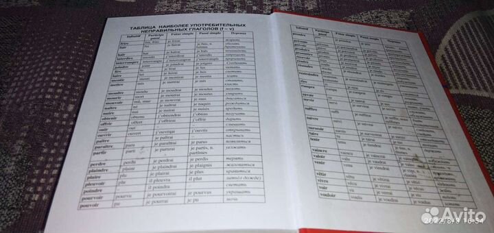 Французко-русский словарь 860 страниц 55тыс. слов