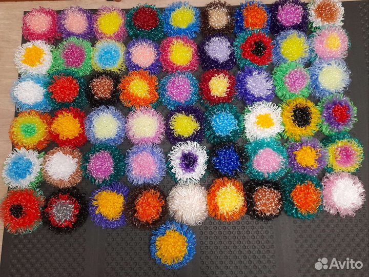 Мочалка ручной работы